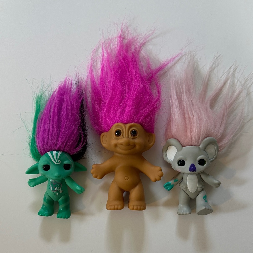 🍂 Colourful Troll Dolls